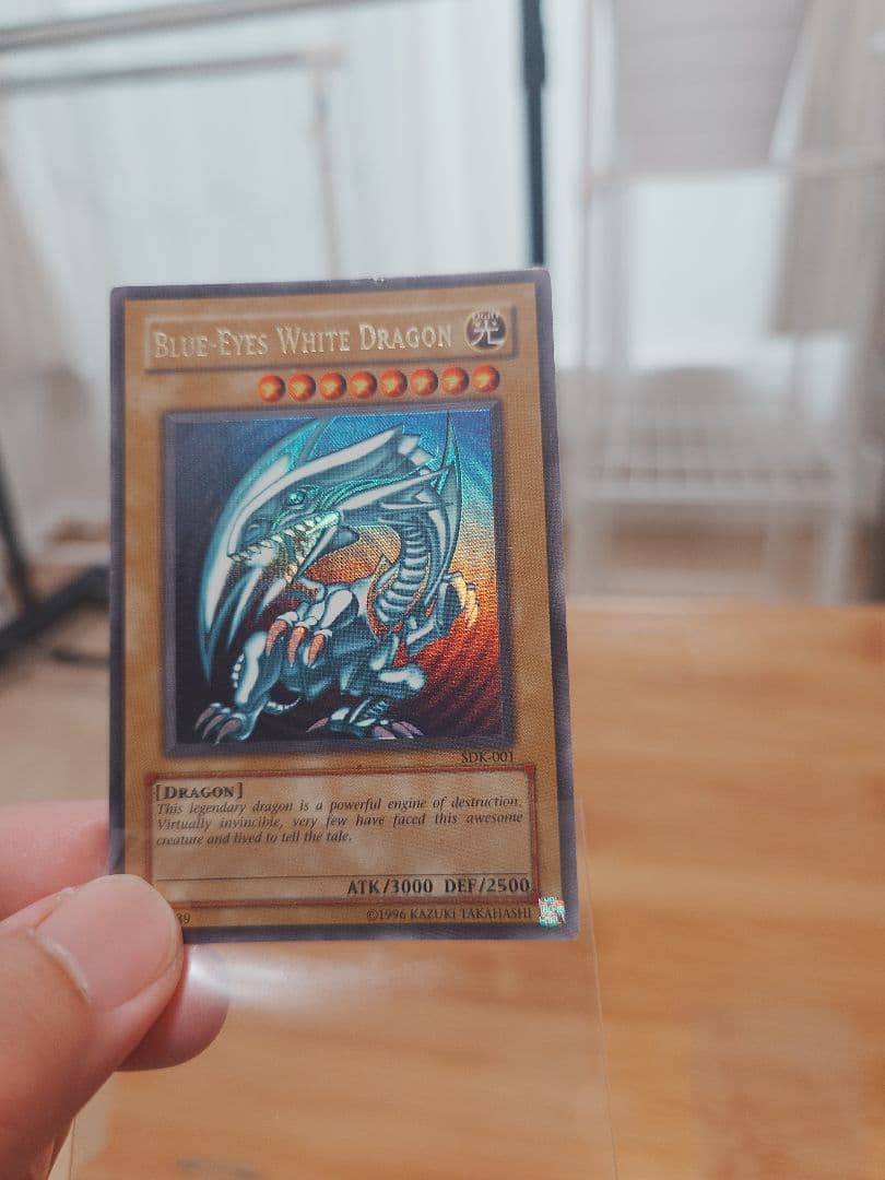 遊戯王　北米　青眼の白龍sdk 　wave