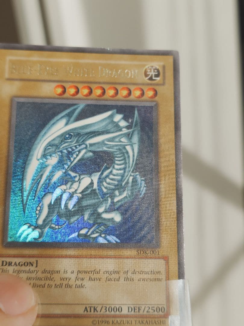 遊戯王　北米　青眼の白龍sdk 　wave