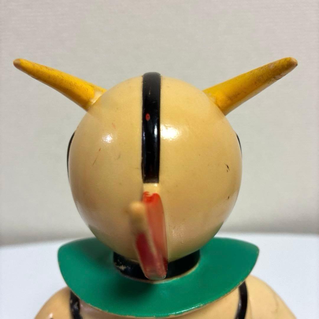 ブルマァク 新造人間キャシャーン 当時物 ソフビ 約29cm [記名あり]