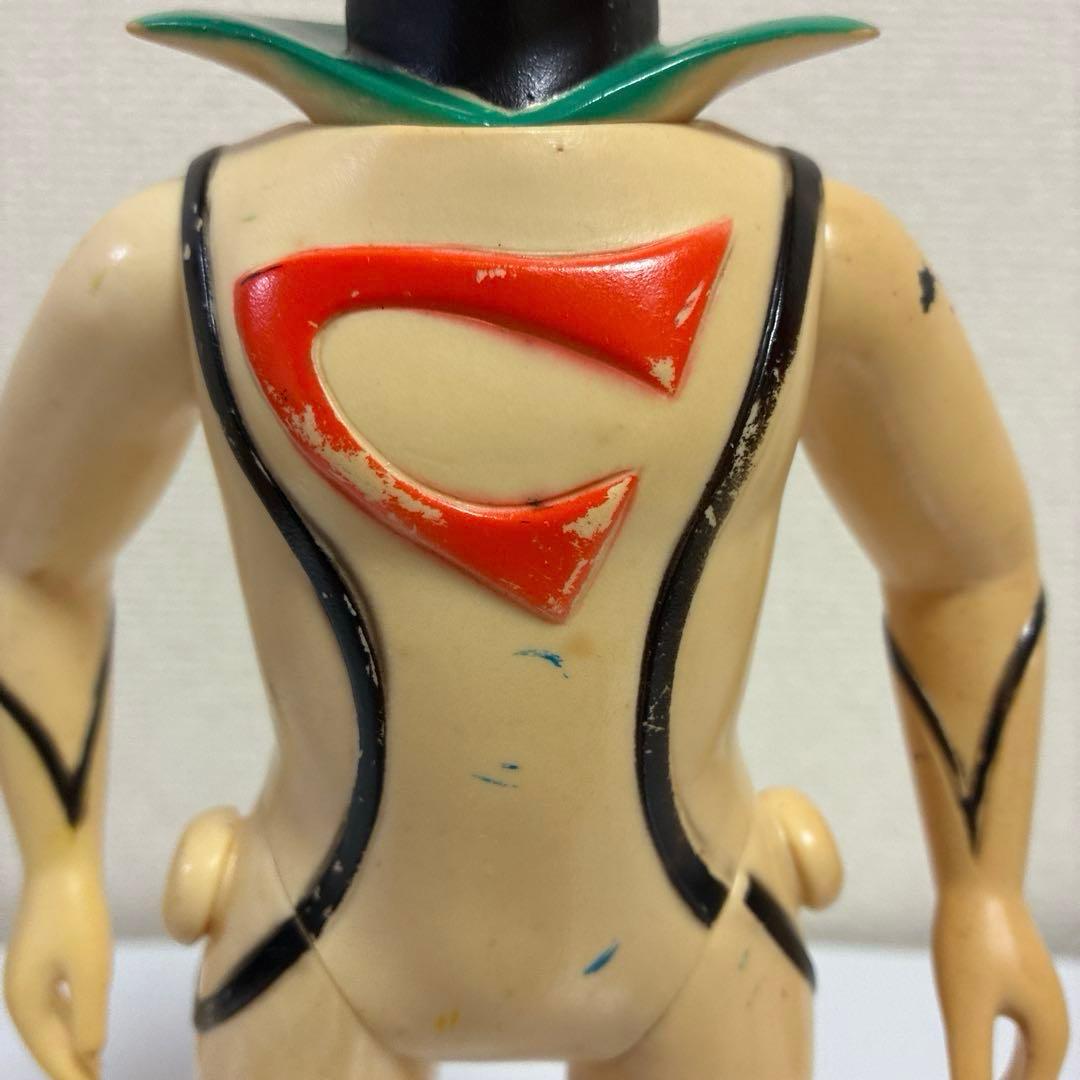 ブルマァク 新造人間キャシャーン 当時物 ソフビ 約29cm [記名あり]