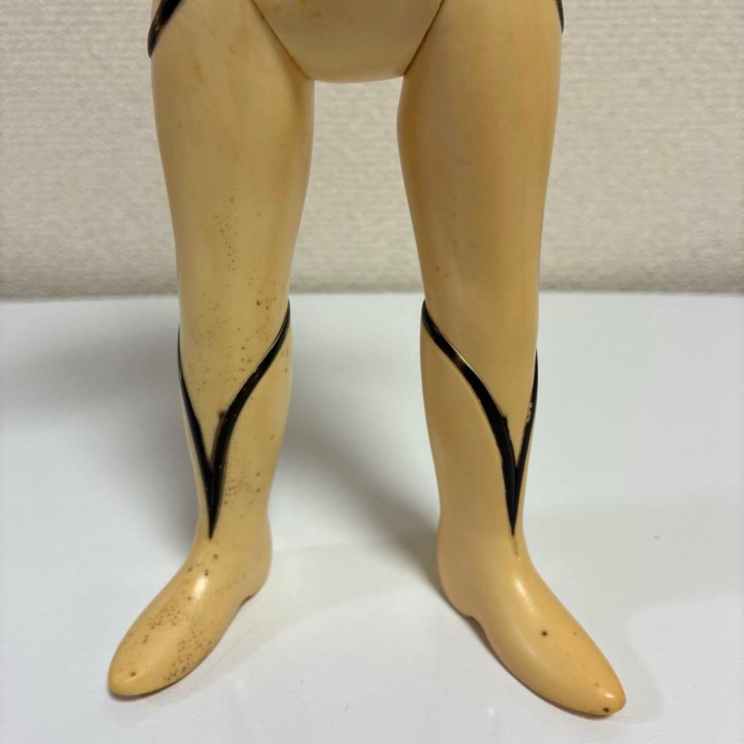 ブルマァク 新造人間キャシャーン 当時物 ソフビ 約29cm [記名あり]