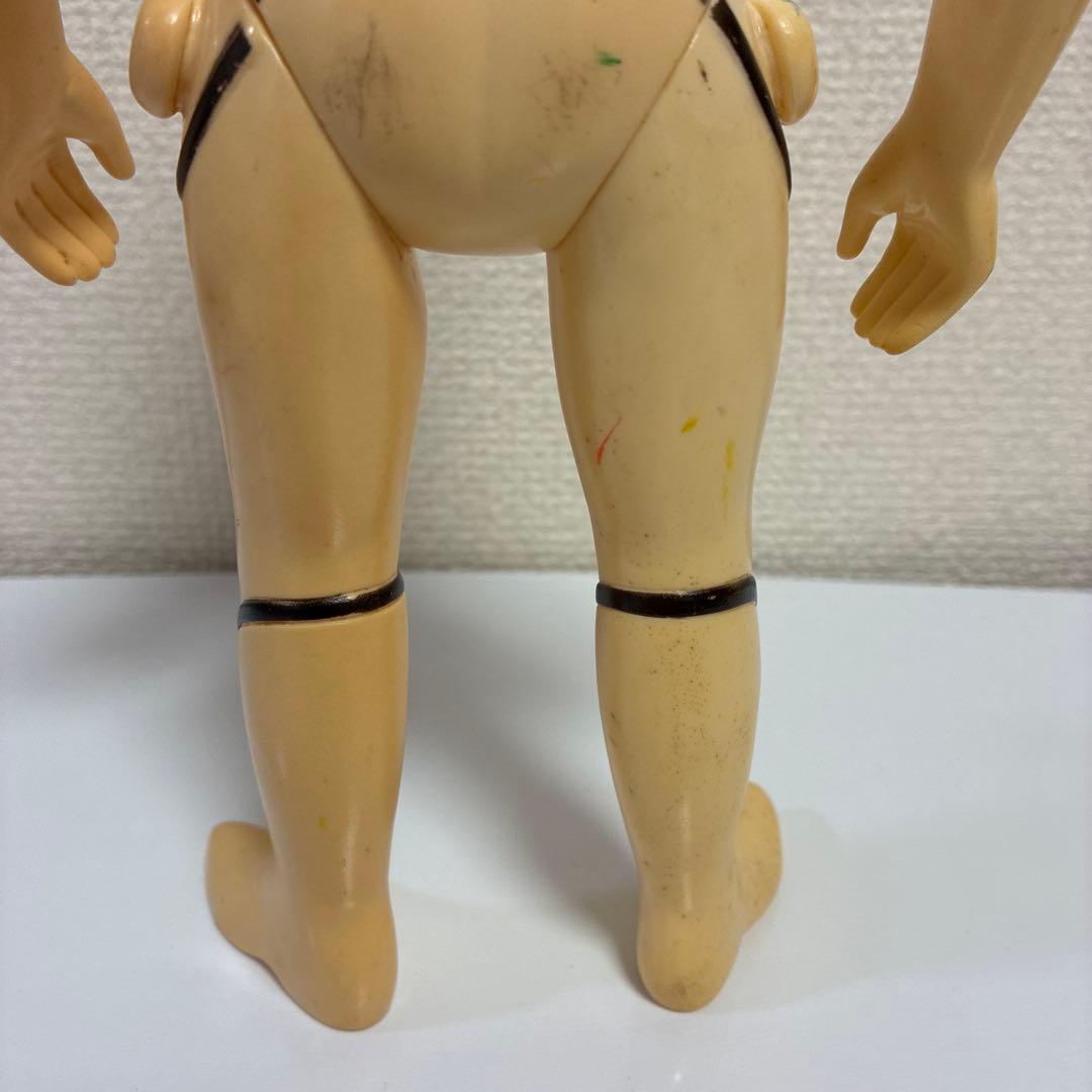 ブルマァク 新造人間キャシャーン 当時物 ソフビ 約29cm [記名あり]