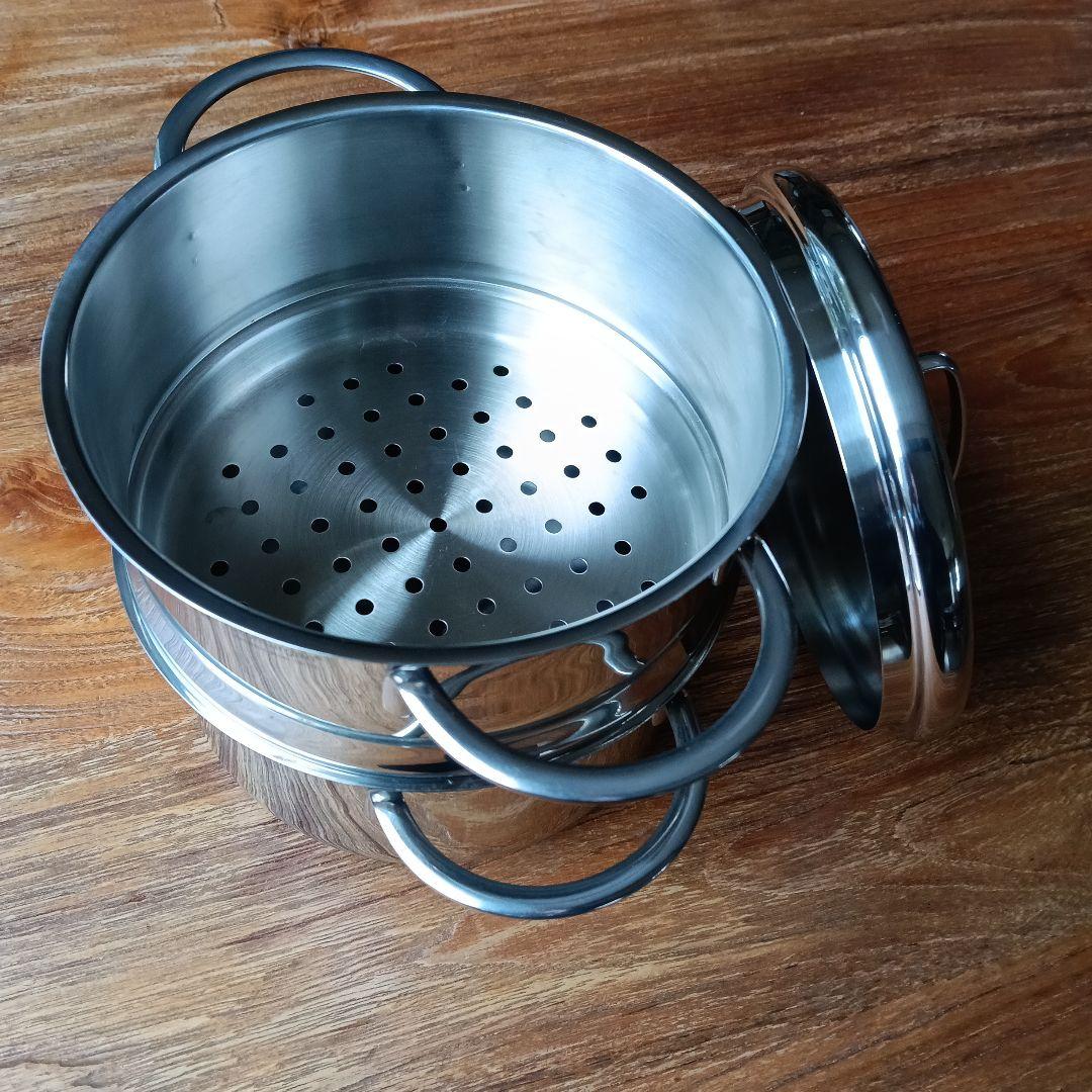 WMF ミニベジタブルスチーマー　 ステンレス製 16cm