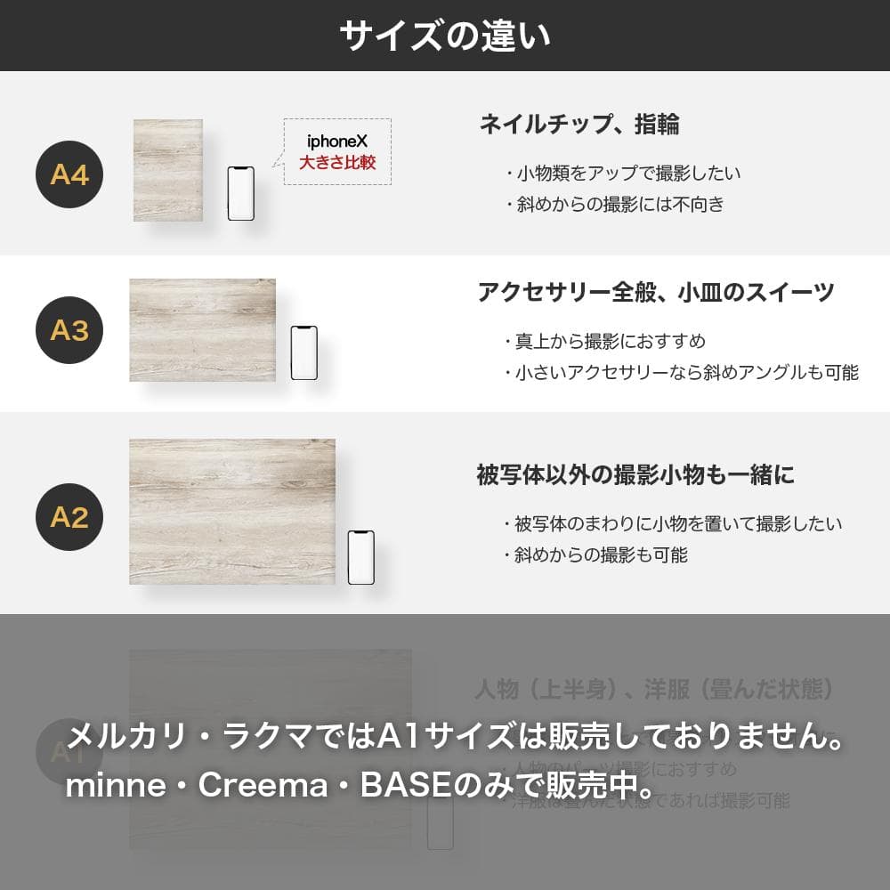 【撮影背景シート】A2 木目5種セット by CheeseGENIC