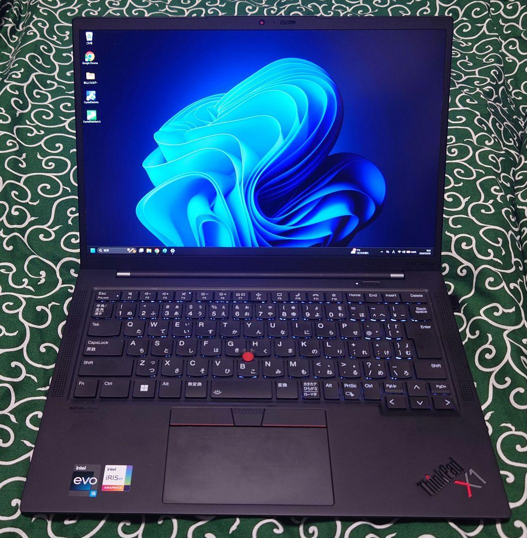 Windowsノート本体 ThinkPad X1 Carbon gen10 i5-1235u