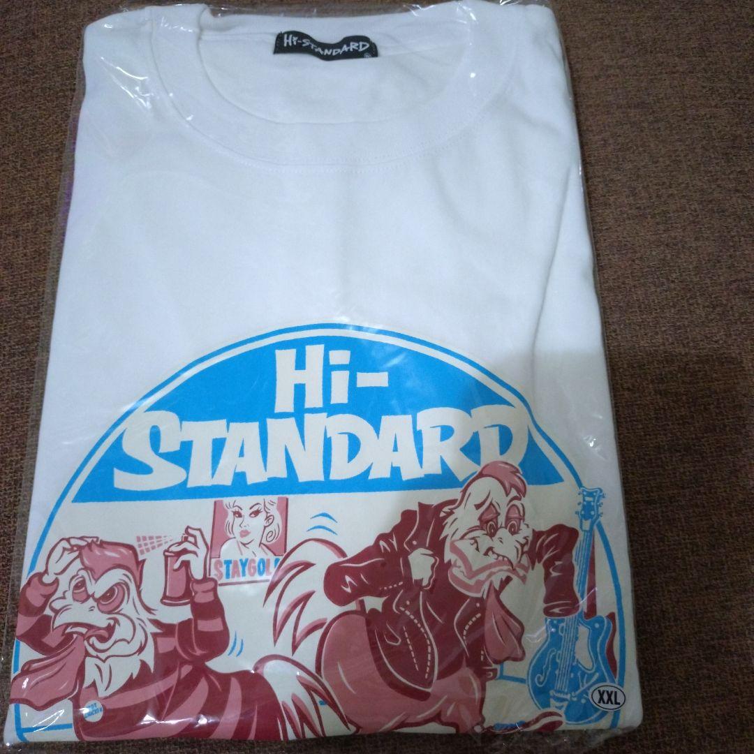 Hi-STANDARD Tシャツ ホワイト ハイスタ