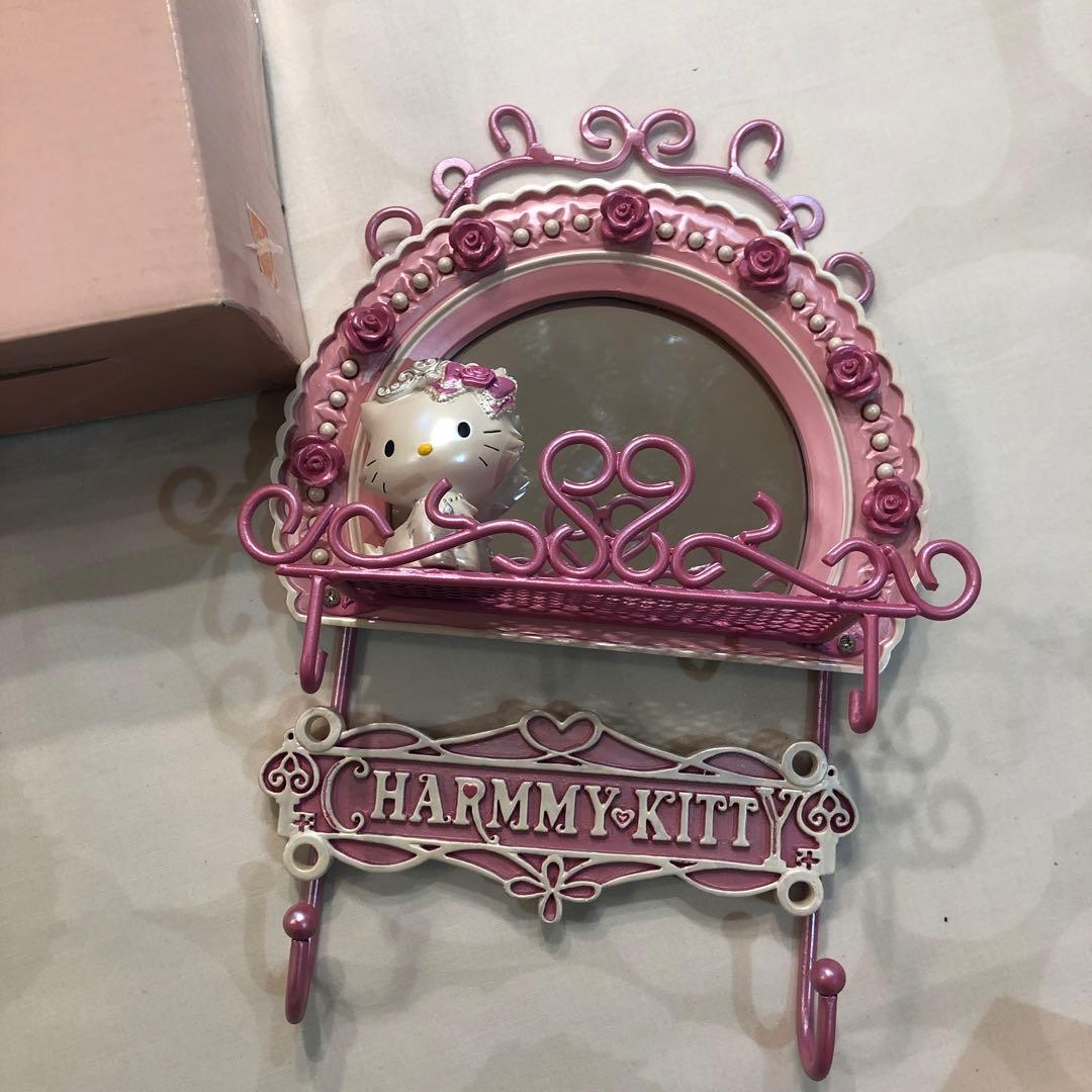 未使用　2005 Sanrio 激レア　チャーミーキティ　ミラーフック　レトロ