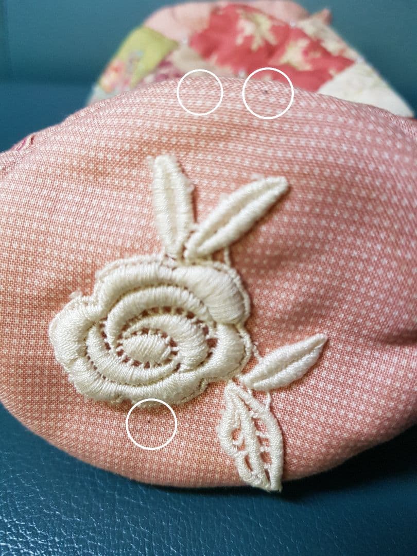 ポーチ キルト ハンドメイド ピンク 手作り パッチワーク