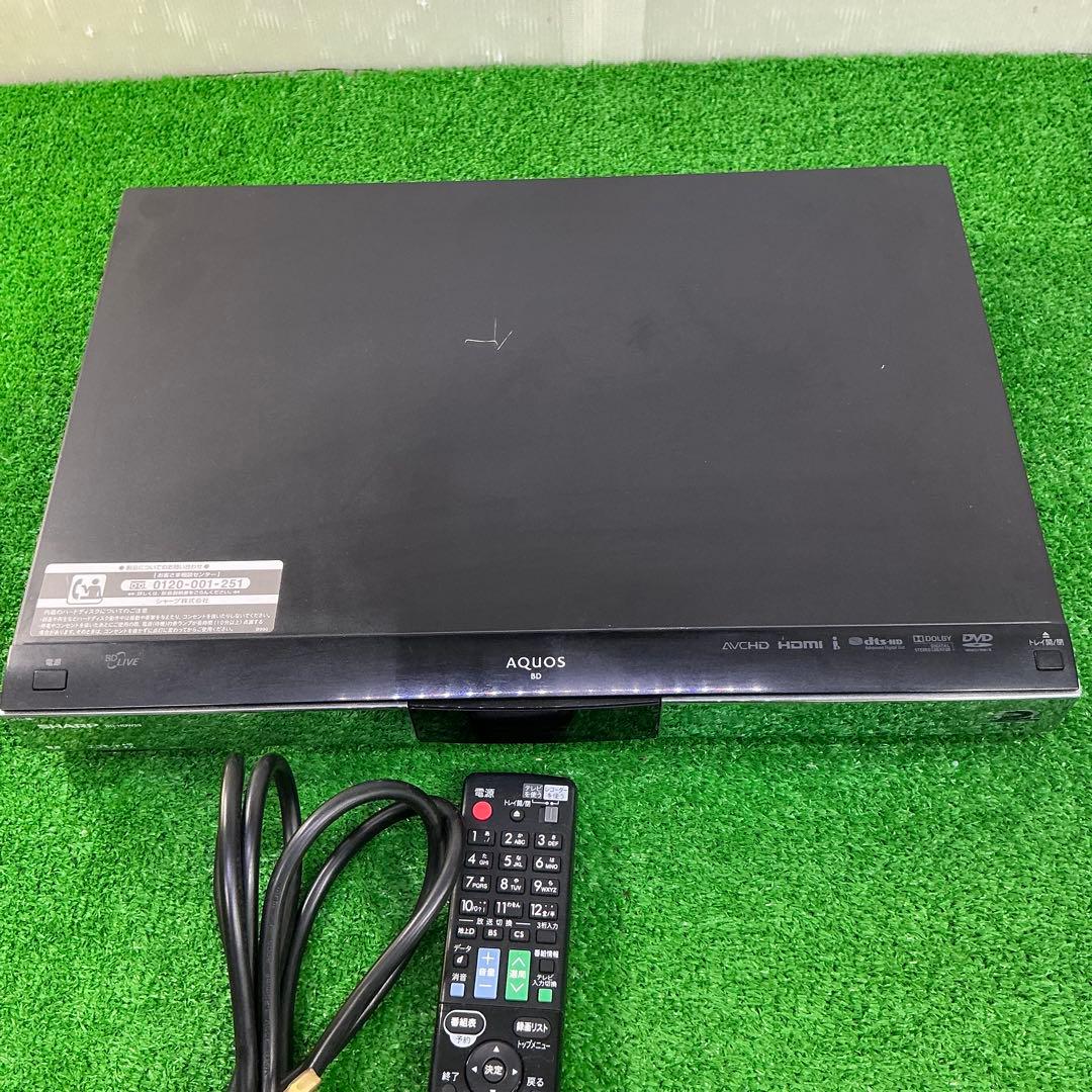 SHARP AQUOS ブルーレイレコーダー　BD-HDW53 リモコン付き
