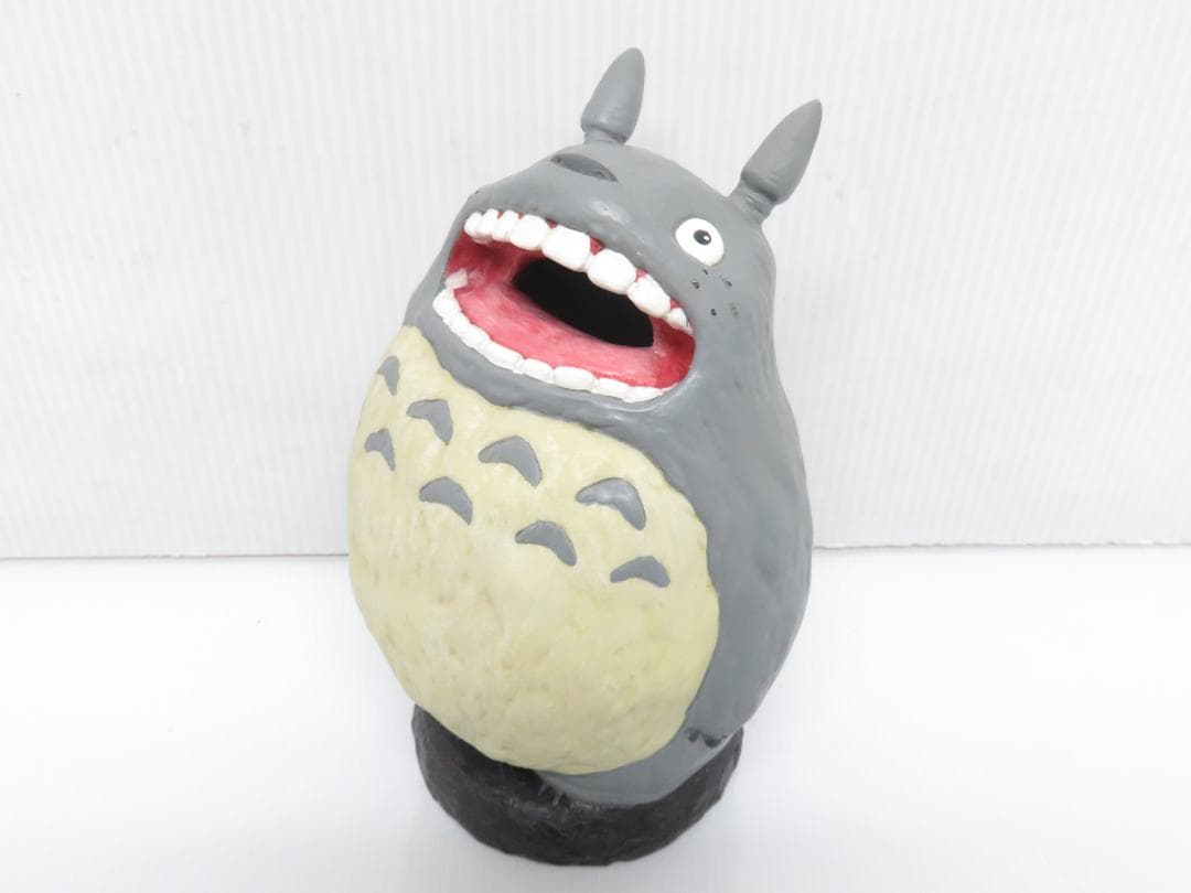 ジブリ となりのトトロ 陶器製 貯金箱 ポット 高さ20cm 二馬力