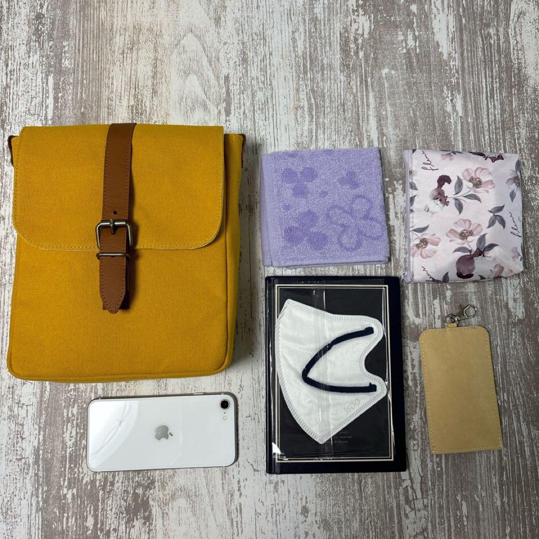 ミニショルダーplus【倉敷帆布×本革】精密機器対応モデル