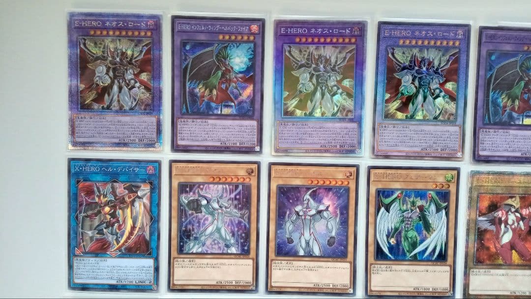 遊戯王 E-HERO デッキパーツ 45枚