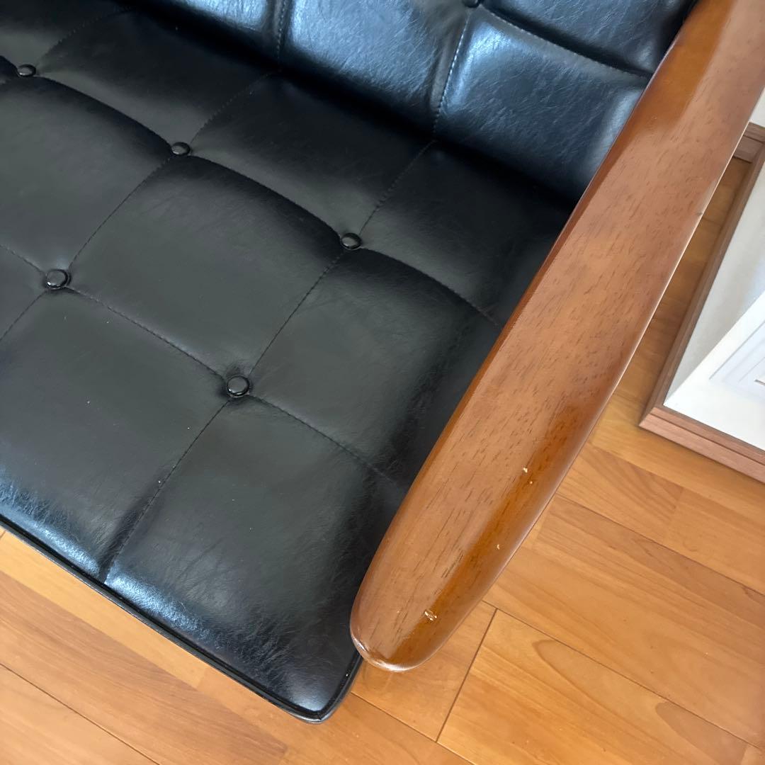 専用カリモク 2人掛けソファ