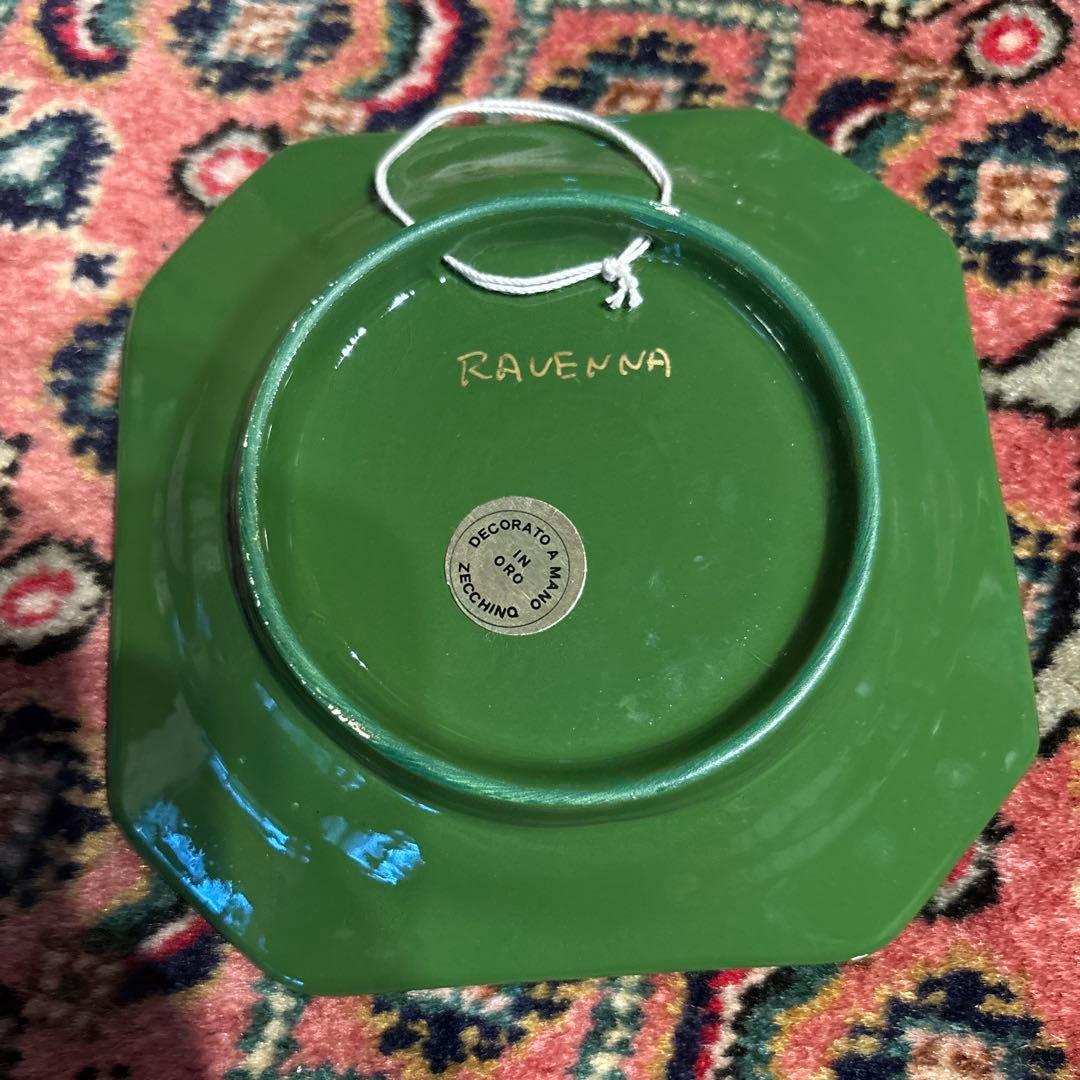 ビザンティン女帝アート モザイク調装飾品 ラヴェンナ お皿