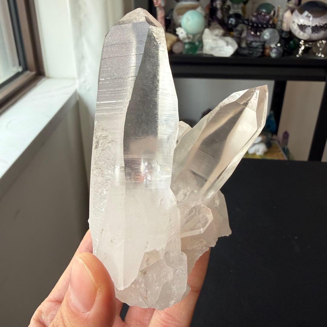 天然石 レムリアンのポイント　置物NO.030216