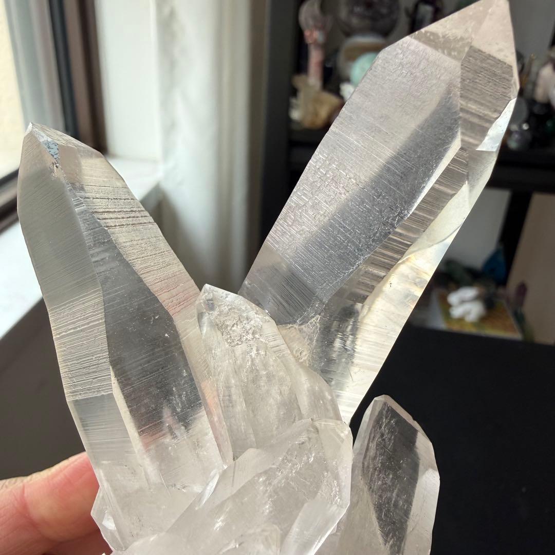 天然石 レムリアンのポイント　置物NO.030216