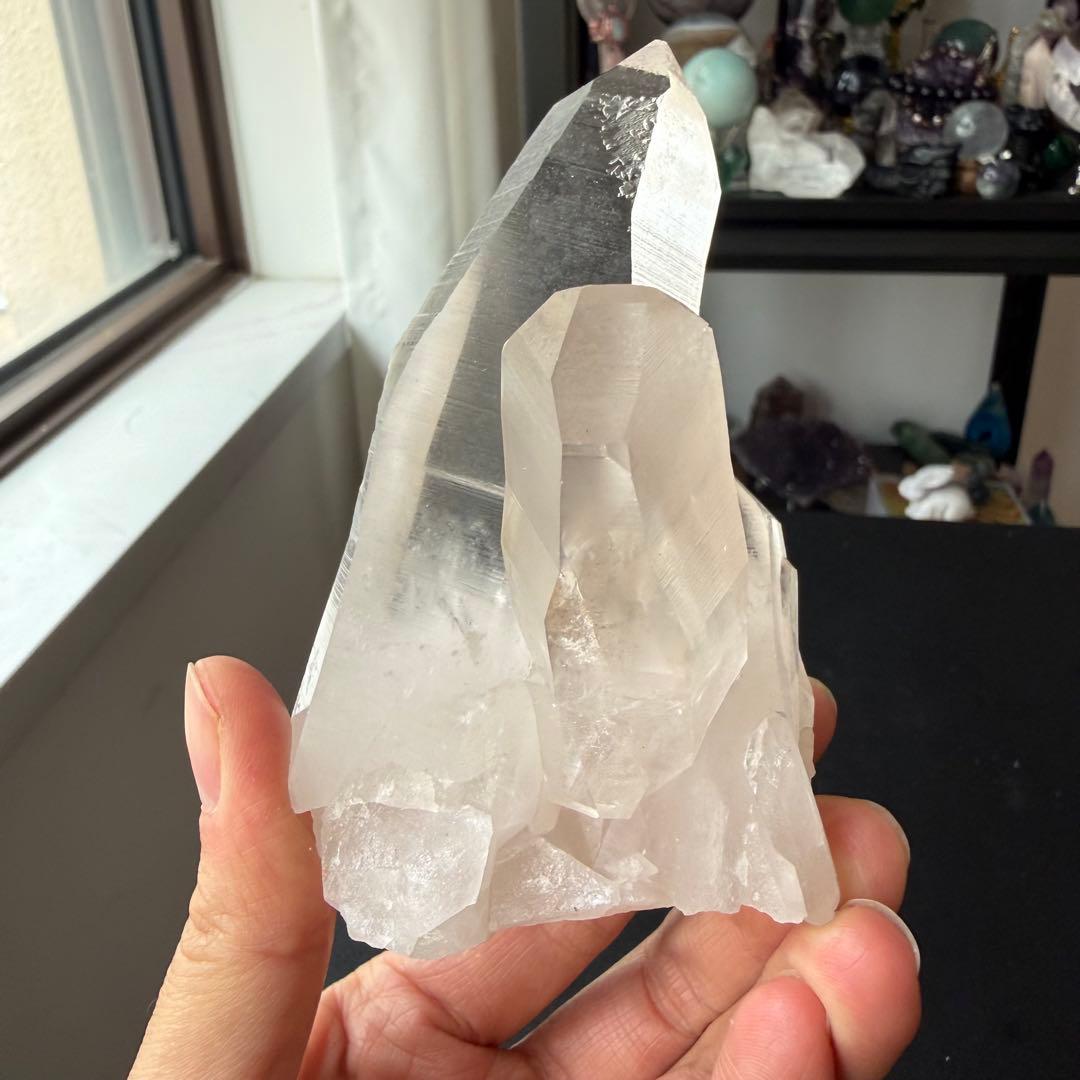 天然石 レムリアンのポイント　置物NO.030216