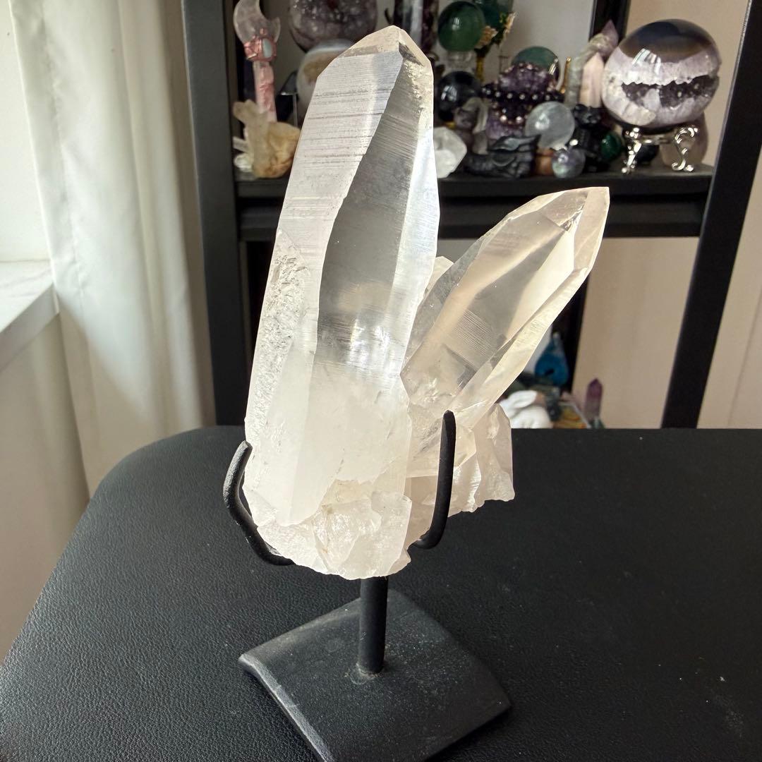 天然石 レムリアンのポイント　置物NO.030216