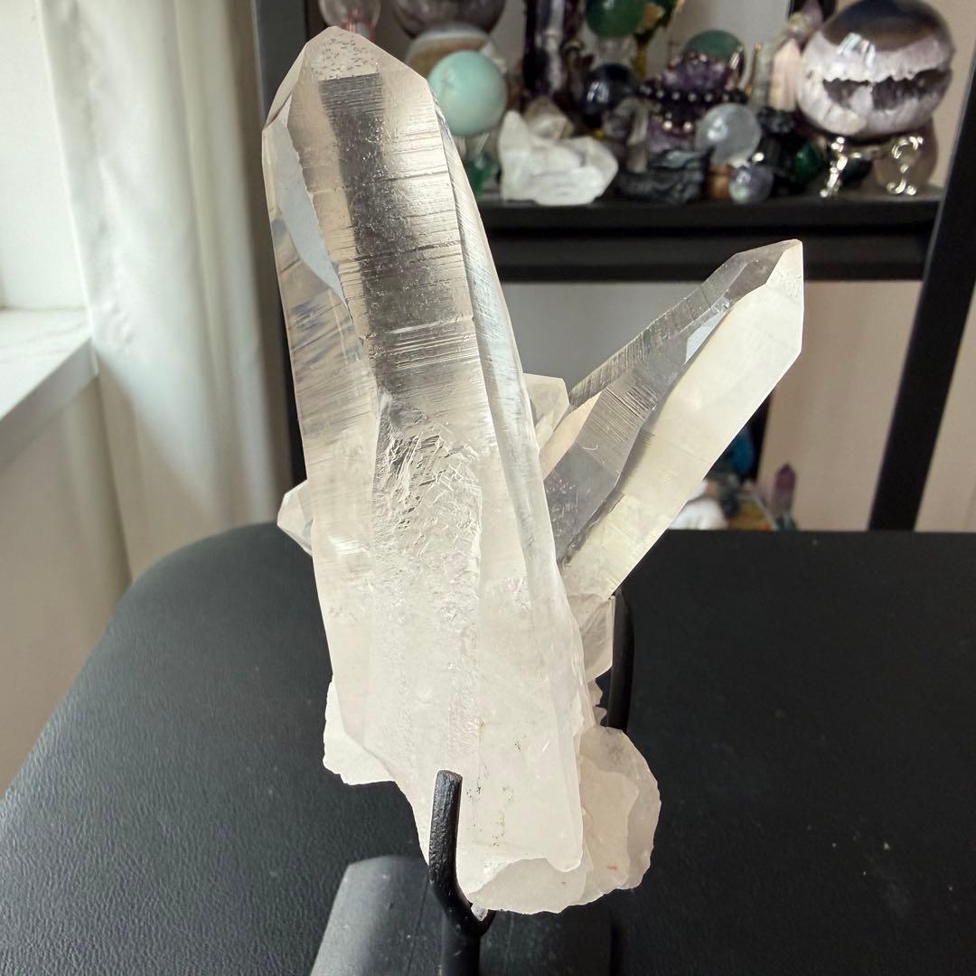 天然石 レムリアンのポイント　置物NO.030216