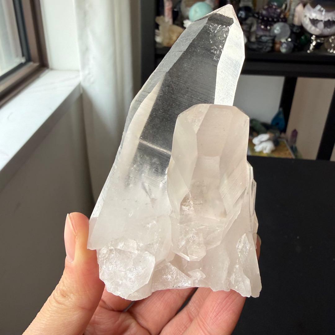 天然石 レムリアンのポイント　置物NO.030216