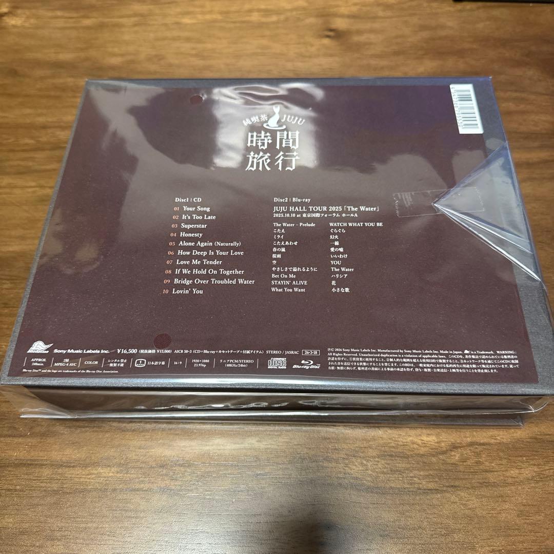 JUJU時間旅行　FC会員限定Blu-ray