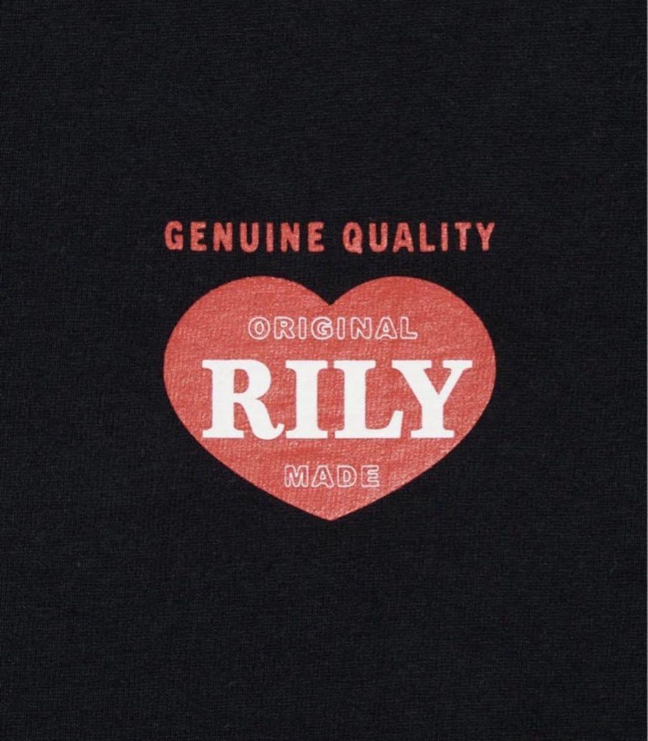 RILY ハートロゴ ロングスリーブTシャツ