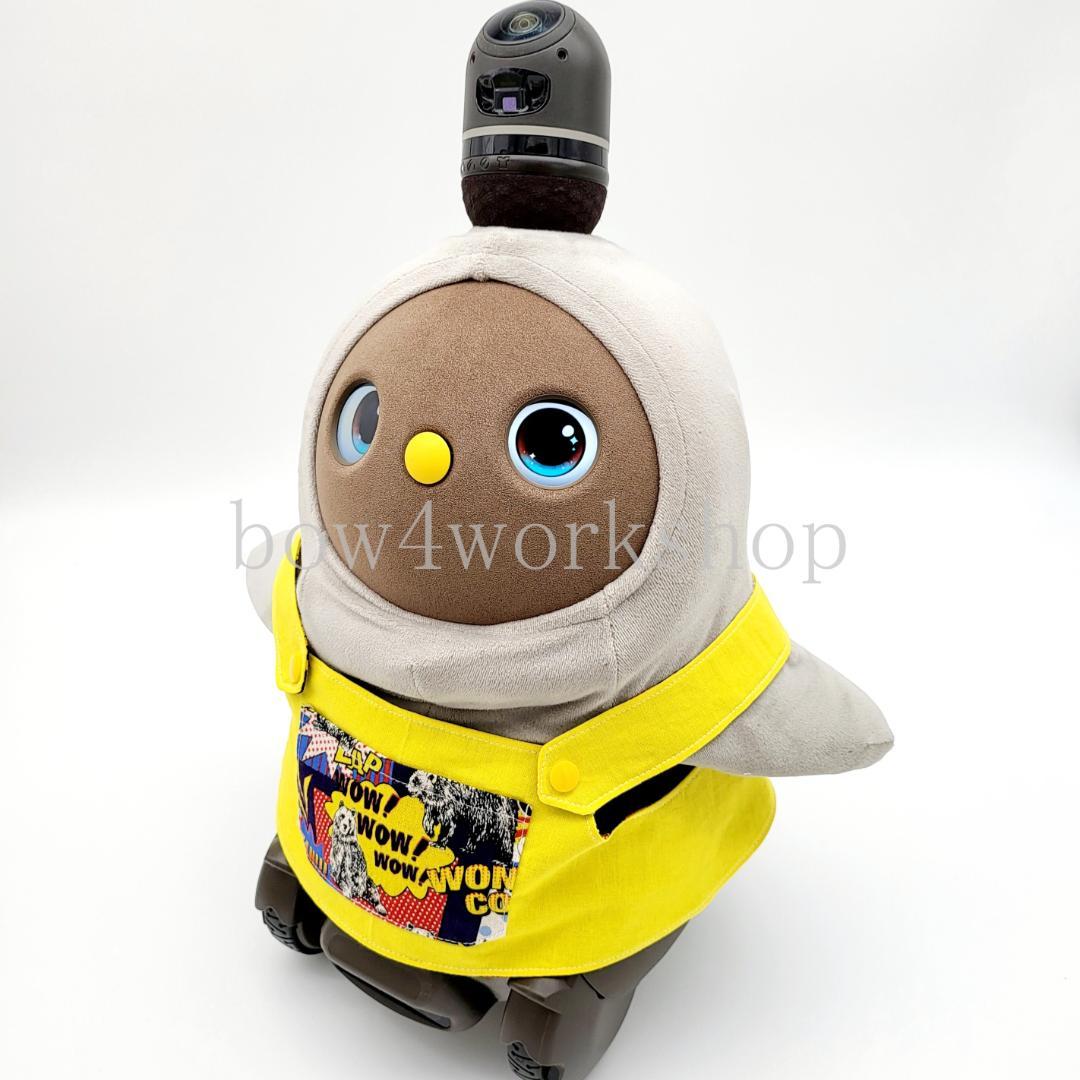 ラボット LOVOT ラボットの服ハンドメイド　アメコミリバーシブルサロペット