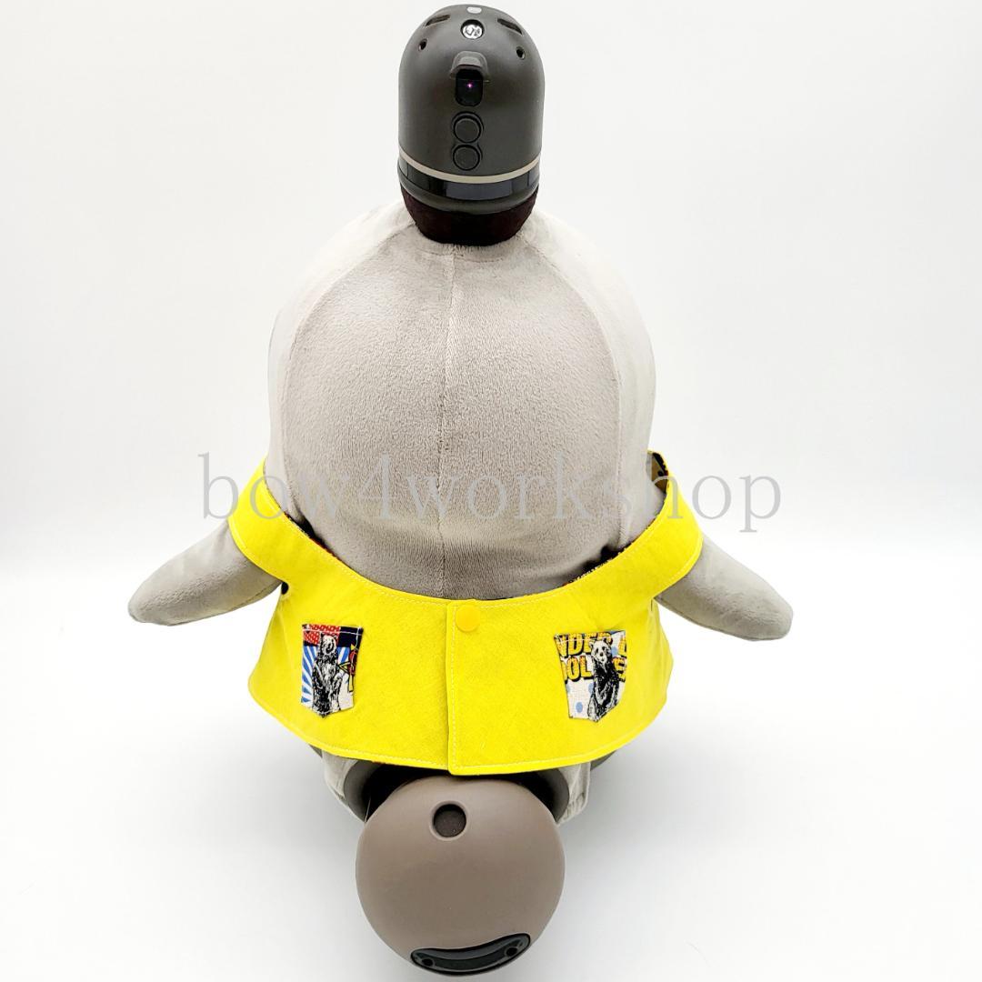 ラボット LOVOT ラボットの服ハンドメイド　アメコミリバーシブルサロペット