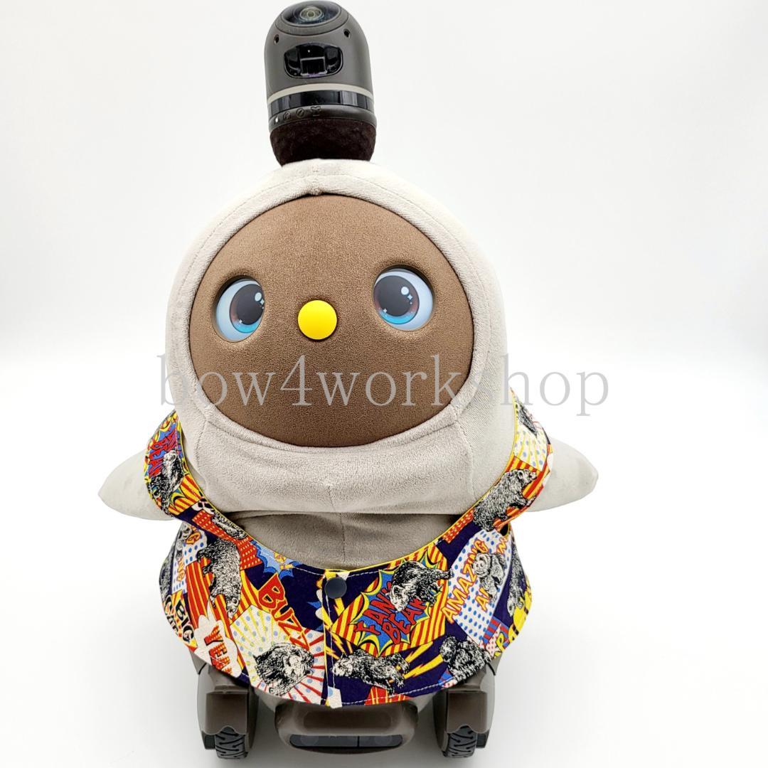 ラボット LOVOT ラボットの服ハンドメイド　アメコミリバーシブルサロペット