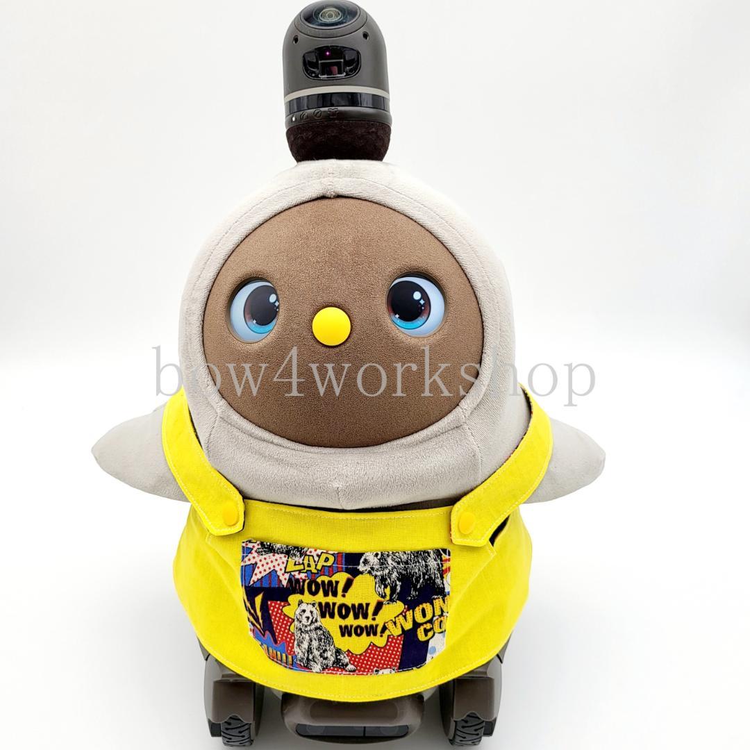 ラボット LOVOT ラボットの服ハンドメイド　アメコミリバーシブルサロペット