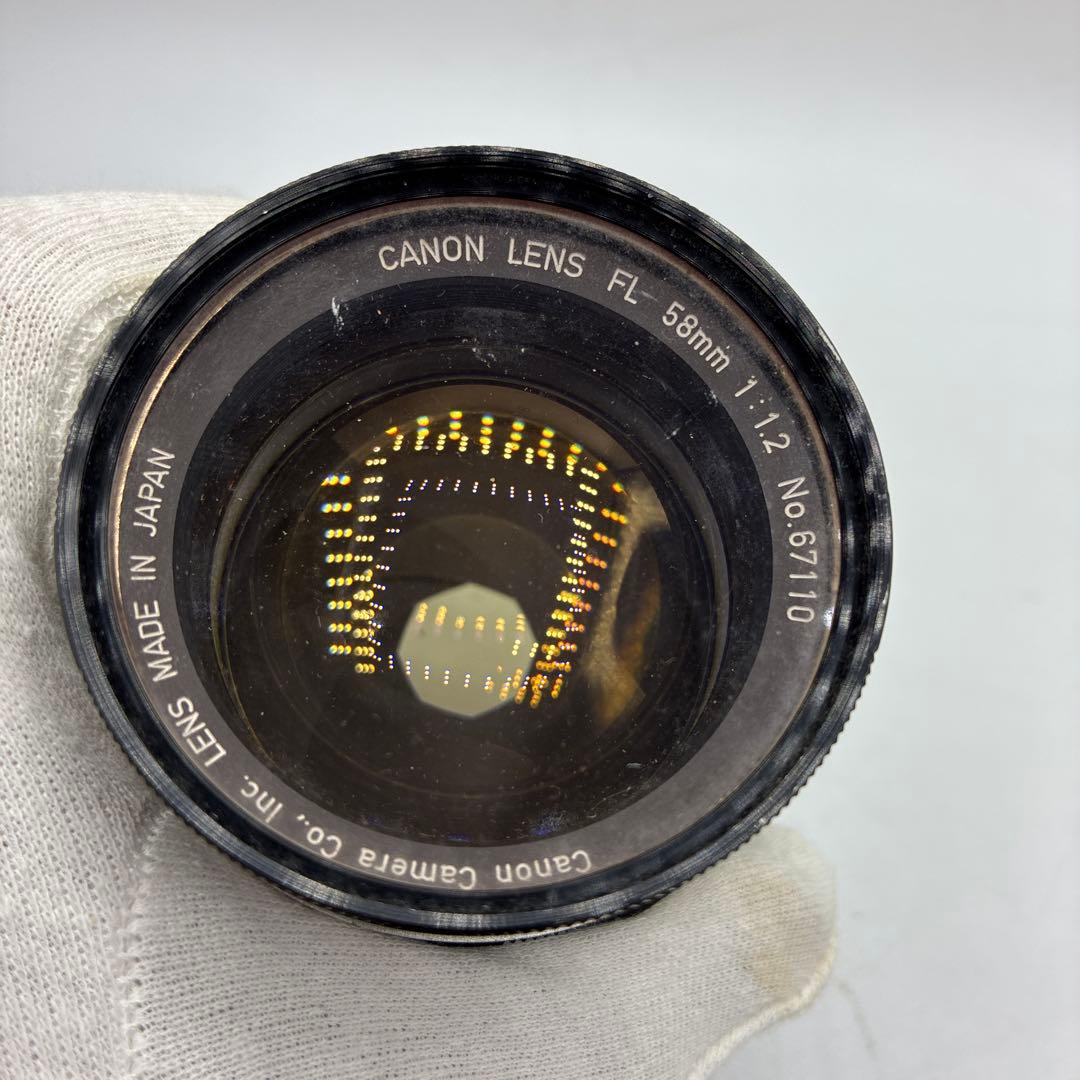 Canon FL 58mm f/1.2 レンズ