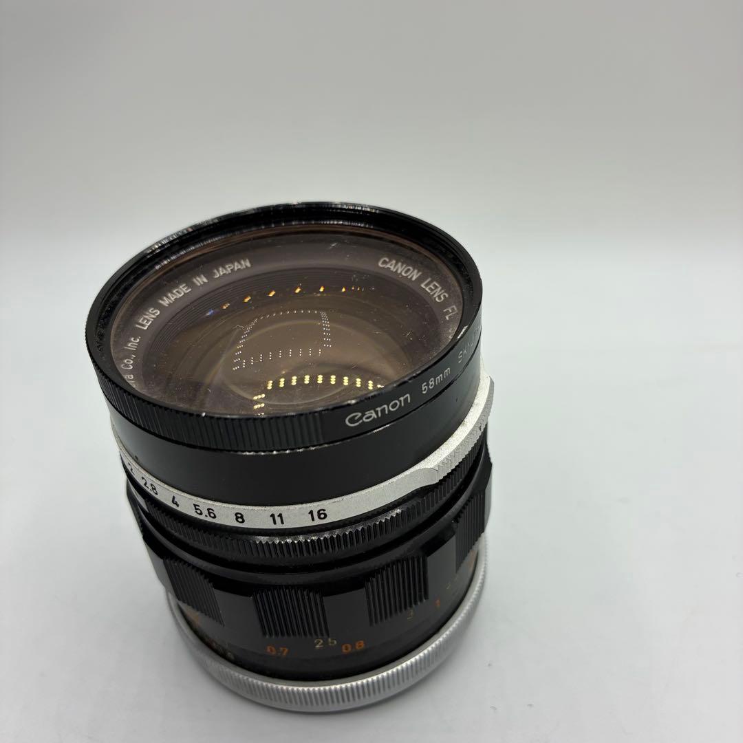 Canon FL 58mm f/1.2 レンズ