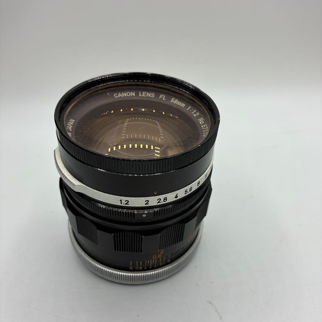 Canon FL 58mm f/1.2 レンズ