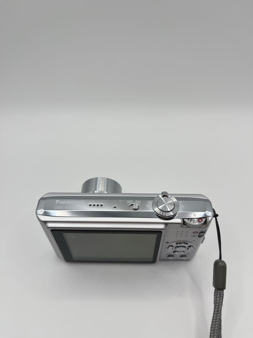 【美品】Panasonic LUMIX DMC-FX37 シルバーコンデジカメラ
