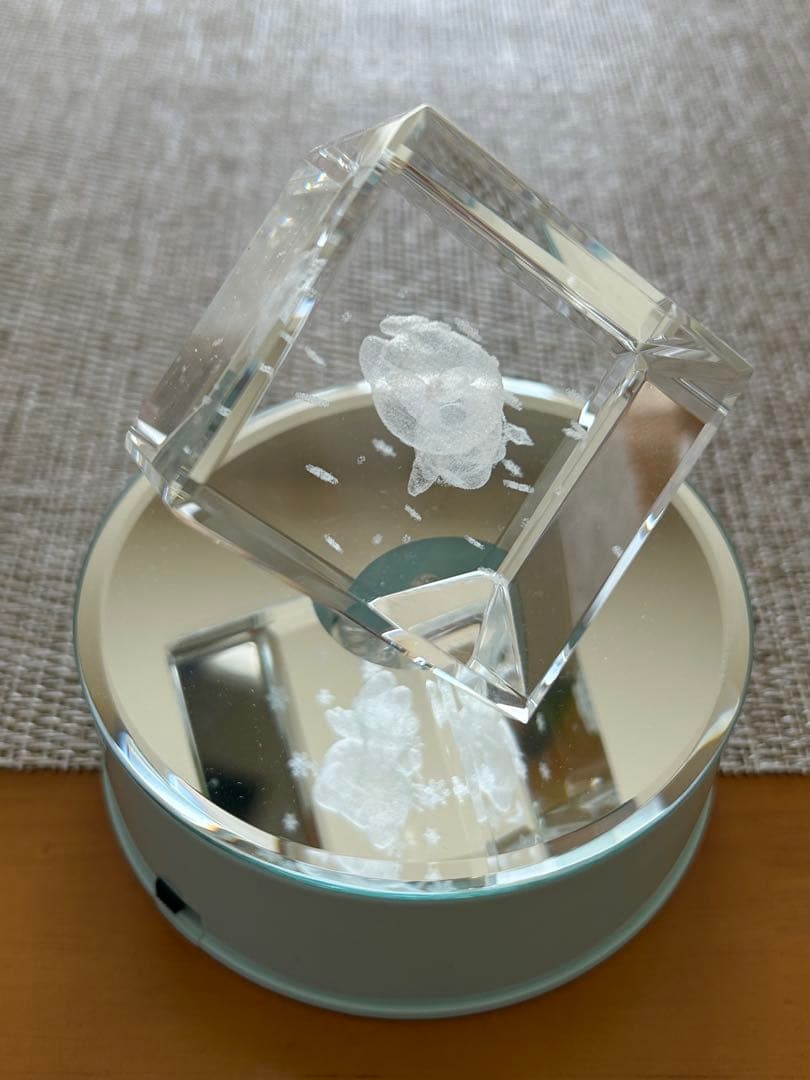 【激レア】【平成レトロ】非売品　コンビニくじ　ハローキティ クリスタルオブジェ
