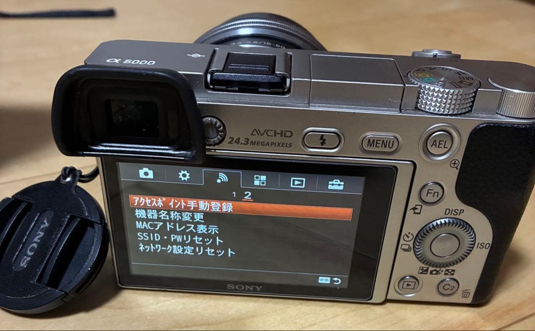 SONY α6000 ミラーレス一眼カメラ　ダブルズームレンズキット ソニー