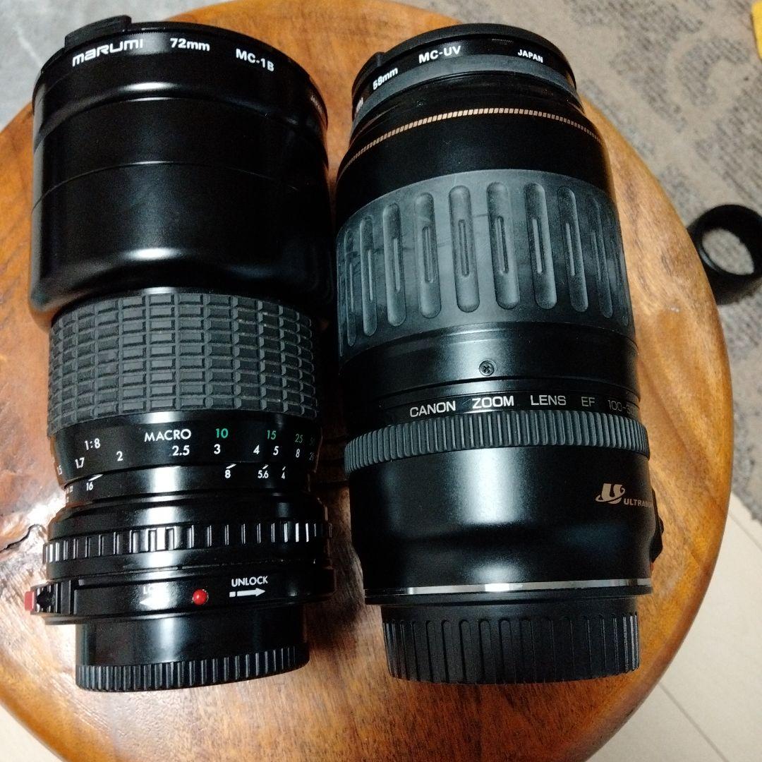 Canonカメラ5台とレンズ2個