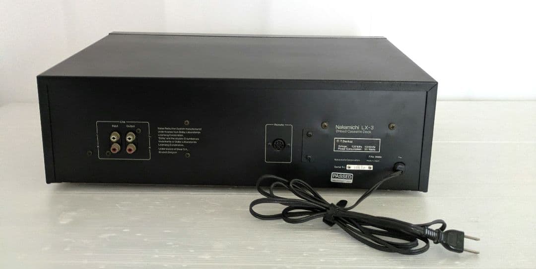 Nakamichi ビンテージカセットデッキ LX-3