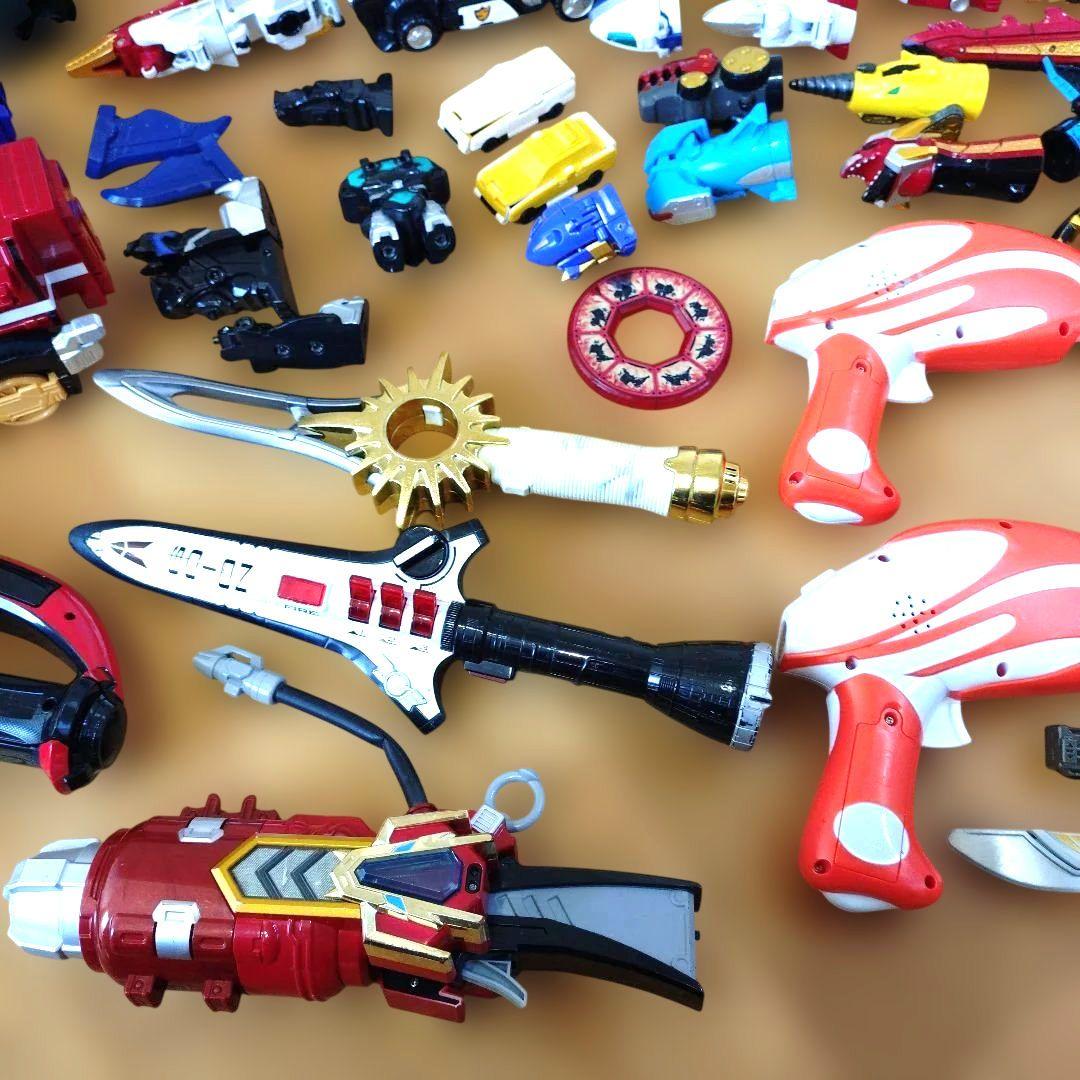 戦隊ヒーローおもちゃセットまとめ売り