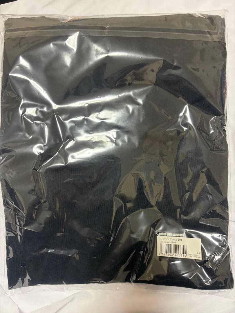 Tシャツ〈BLACK〉【M】/ SANA / TWICE THIS IS FOR