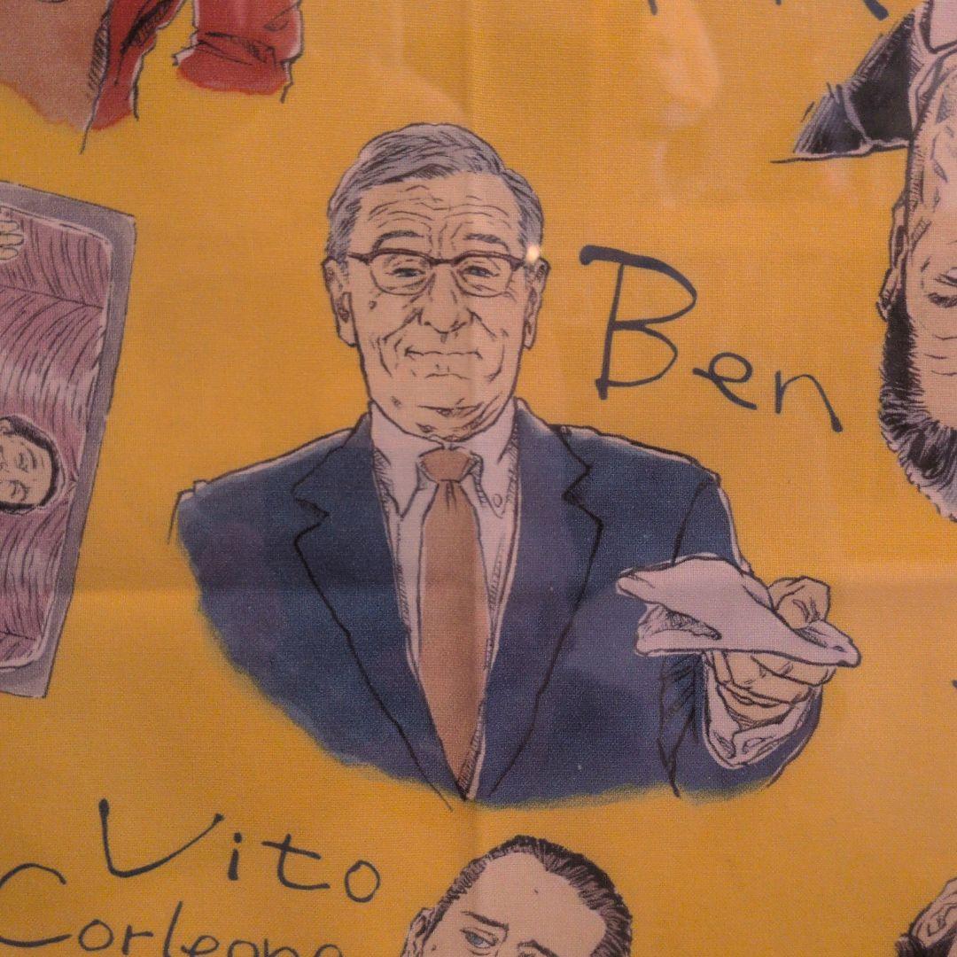 ビンセントベガ　ハンカチ　映画　ロバート・デ・ニーロ　額縁　ポスター　アート