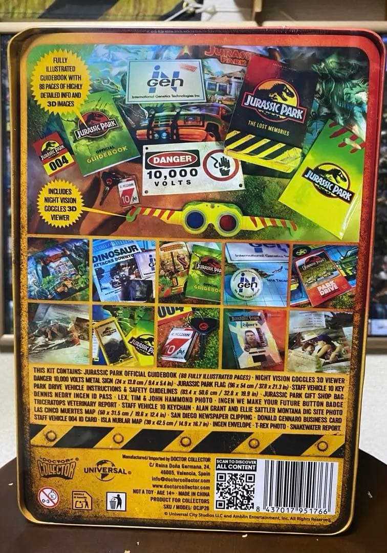 ジュラシックパーク ロストメモリーズキット　JADA パークカー ミニカー