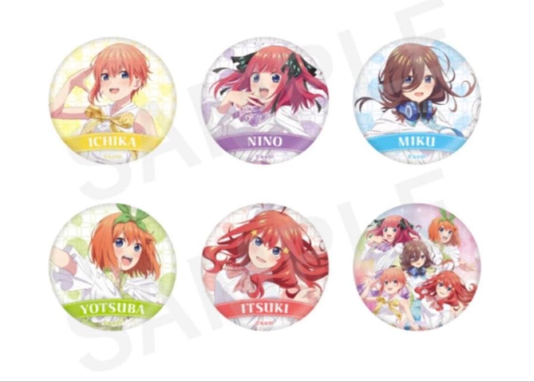 魔法少女 缶バッジセット4点➕五等分の花嫁 トレーディング缶バッジ未開封 6点