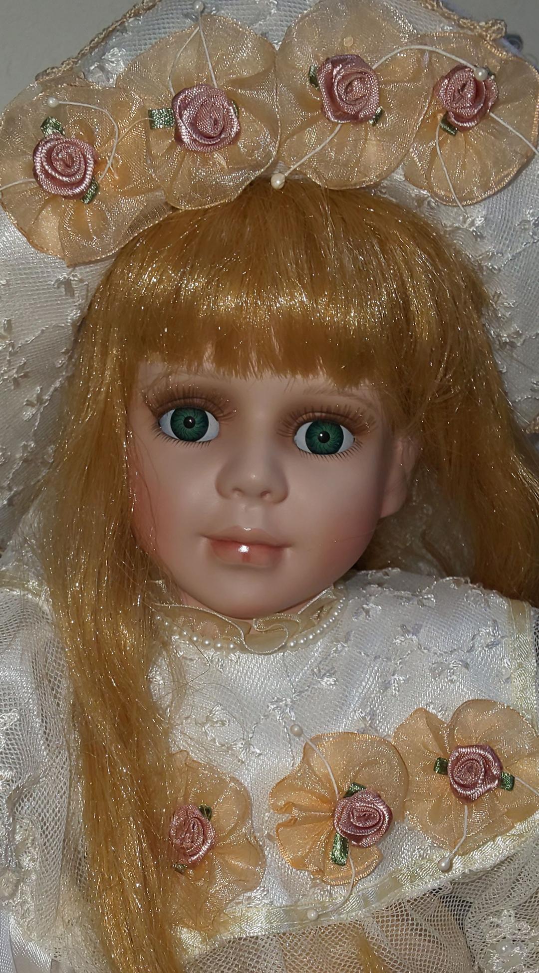 ドール人形　ビスクドール　アンティーク　シリアルナンバー有　piccolo