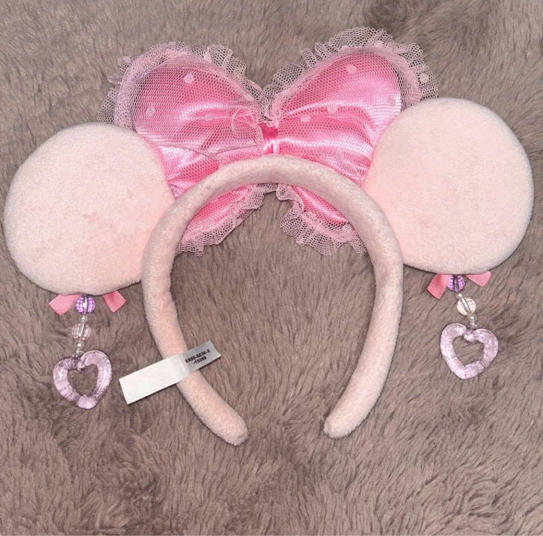 ディズニー ミニー カチューシャ ピンク