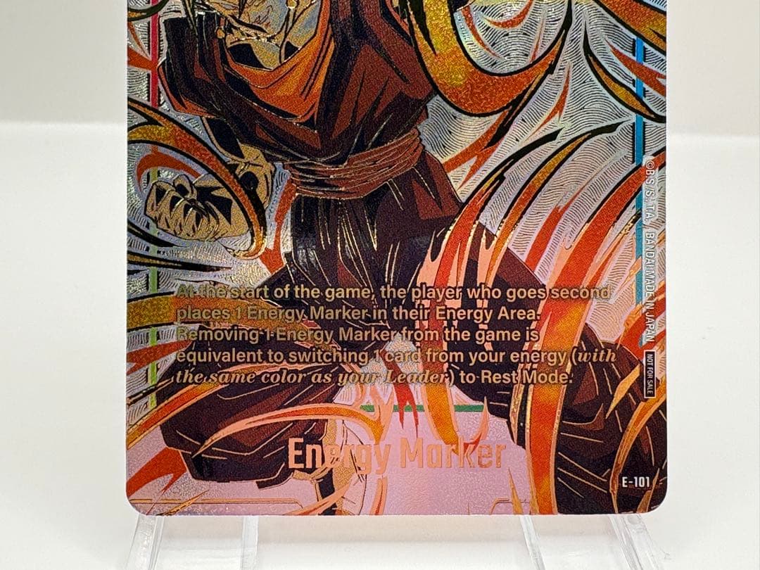 希少 英語版 ベジット エナジーマーカー ドラゴンボール フュージョンワールド