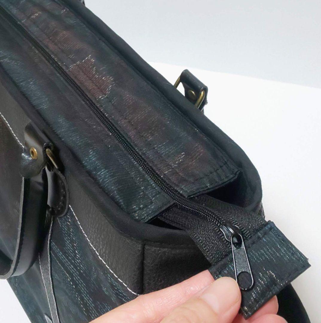 ゆらさま専用♪大島紬ファスナーつき2wayチューリップバッグ