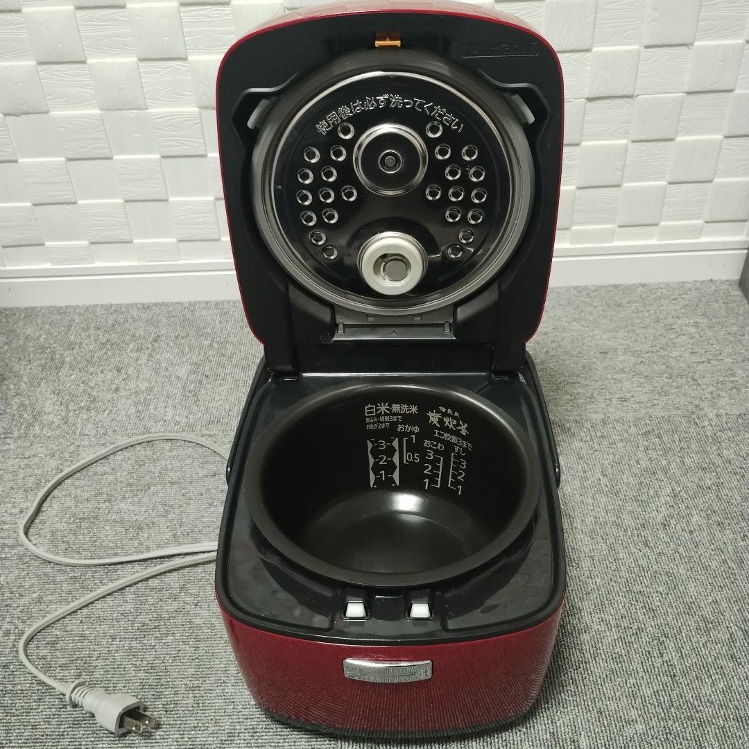 三菱電機 NJ-SEB06-R 炊飯器 0.63L 3.5合 レッド