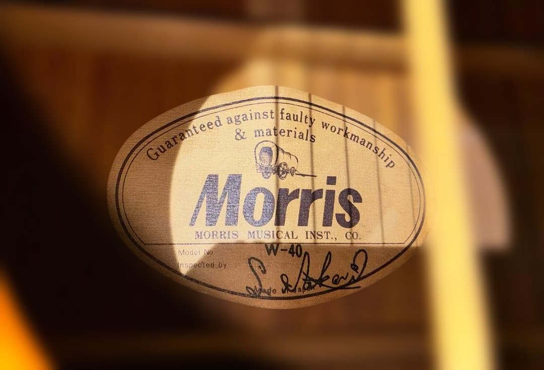 ★ 超激鳴り！弦高調整済み！モーリスW40 試聴動画有　後悔しないギター★