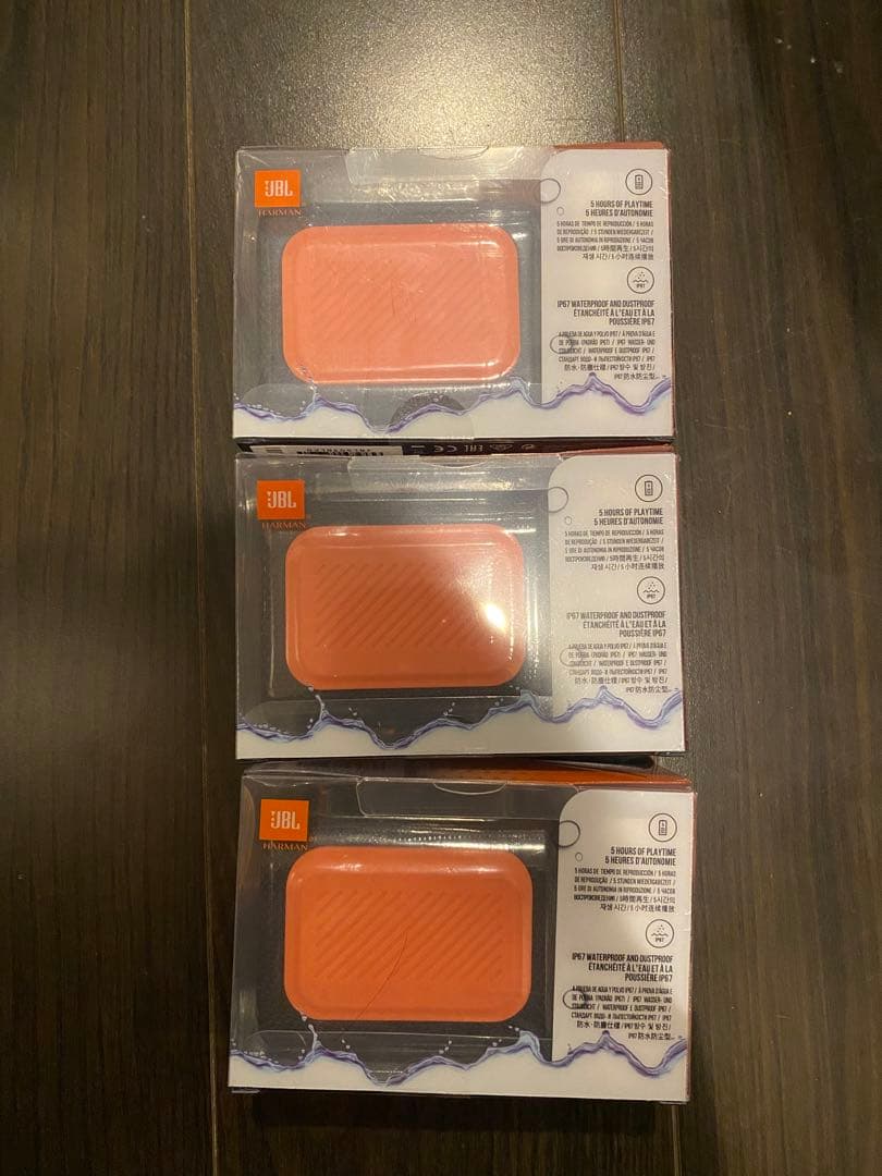 JBL GO3 ワイヤレススピーカー ブラック ピンク 3個セット